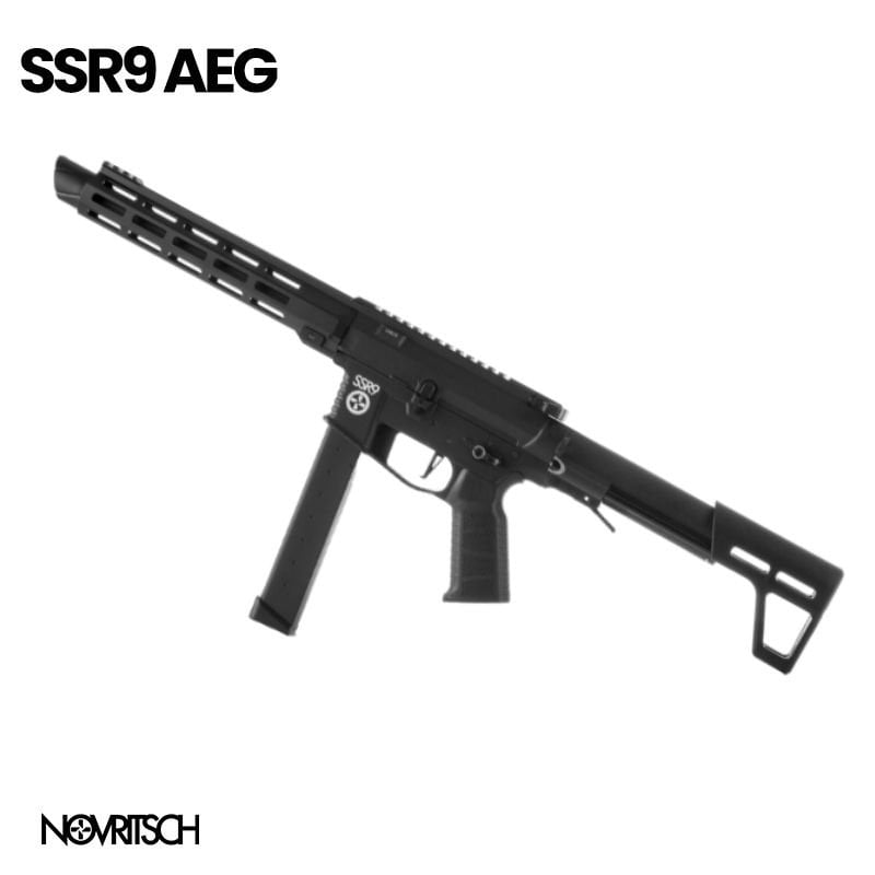 Novritsch SSR9 Black AEG AirsoftTüfek SSR9 R7B15