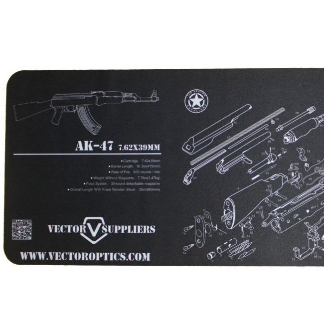 AK47 Tüfek Temizleme Servis Altlığı (Bench Mat)