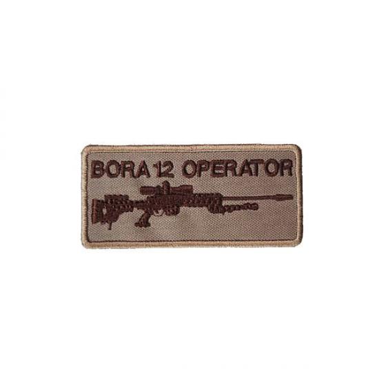 BORA12 OPERATOR TACTICAL PATCH -TAN - ÇÖL