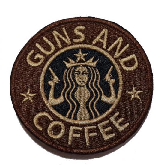 GUNS’N COFFEE PATCH - KAHVERENGİ