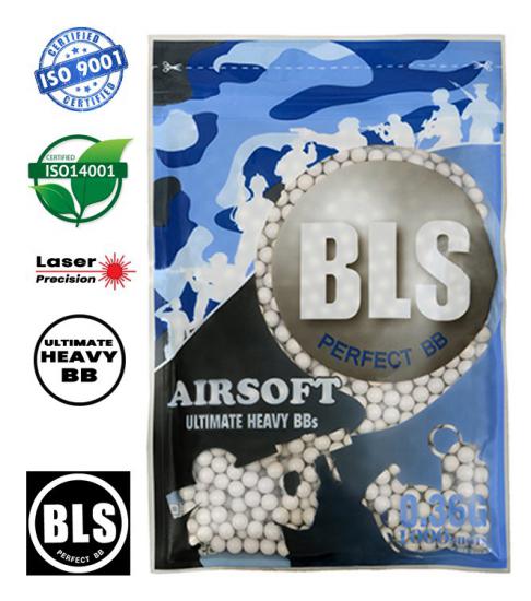 BLS PRECISION ULTIMATE HEAVY AIRSOFT BB 0.36G - 1000 ADET
