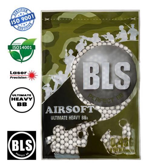 BLS PRECISION ULTIMATE HEAVY AIRSOFT BB 0.43G - 1000 ADET