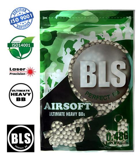BLS PRECISION ULTIMATE HEAVY AIRSOFT BB 0.48G - 1000 ADET