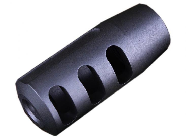 ISG Metal Steel Flash Hider Ver.10 Airsoft Alev Gizleyen Replika - Siyah ISG0013
