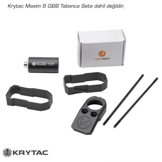 KRYTAC SilencerCo Maxim9 Tracer ve Extension Kiti