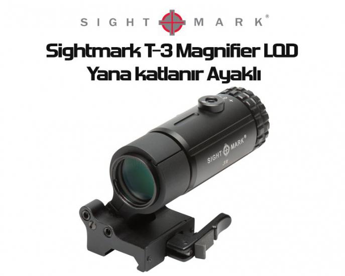 Sightmark T-3 Magnifier LQD Yana katlanır Ayaklı