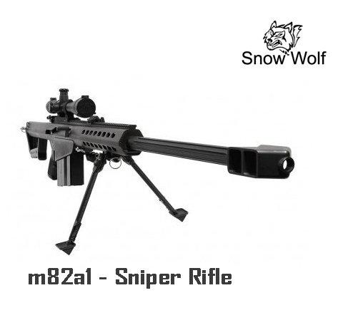 SNOW WOLF SW02-A M82A1 M99 Black BARRETT AEG